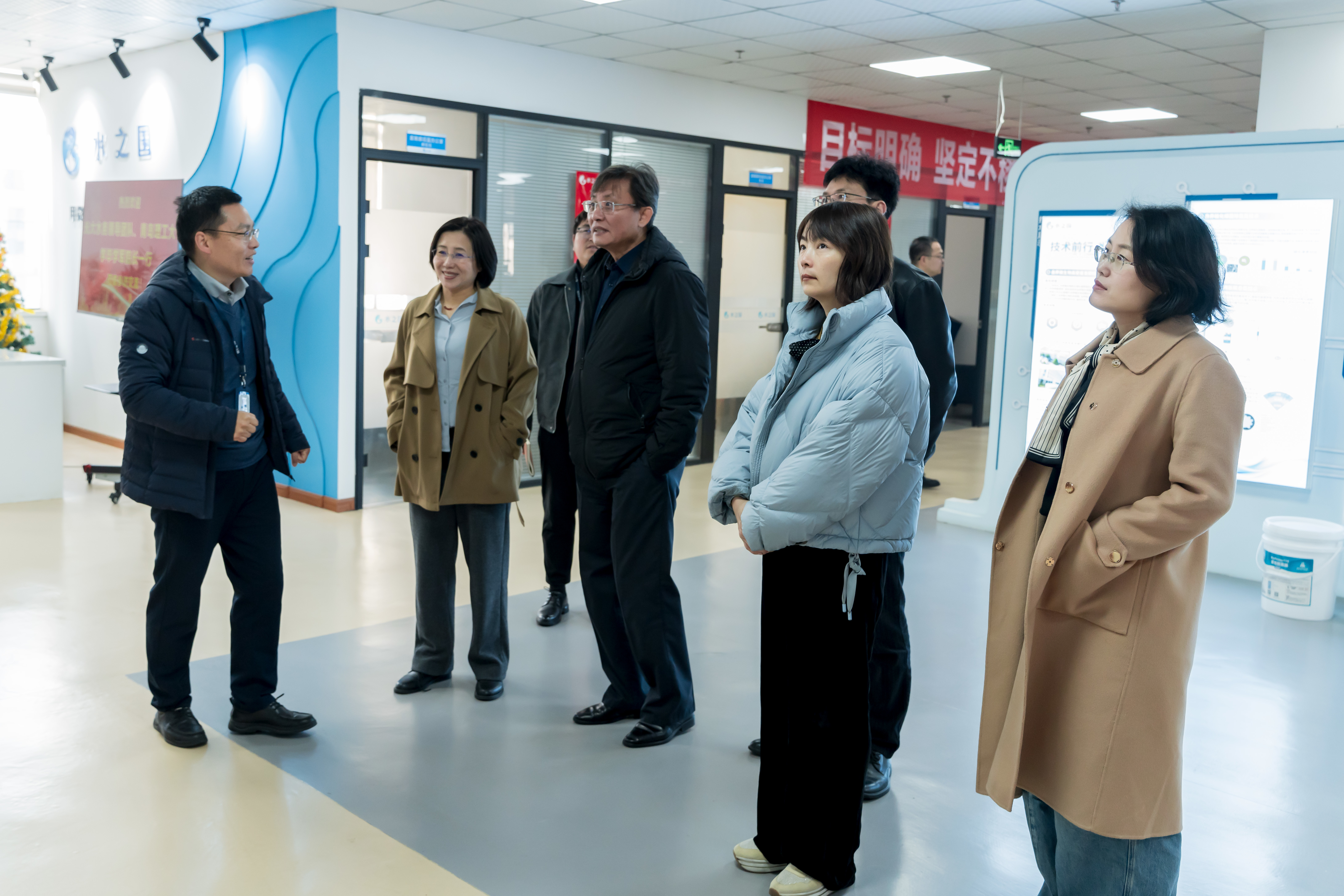 深入污水科技前沿，青岛理工&光大水务莅临K豆钱包参观交流！